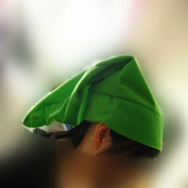 Game Legends Of Zelda Figure Cosplay Prop Hat Link Green Hat Kawaii Decoration Ornament Children Birthday Christmas Gift