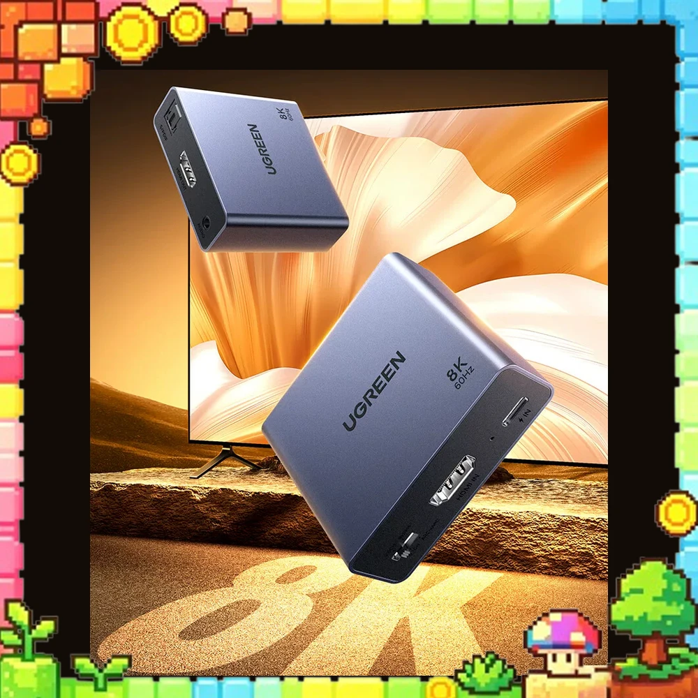 Optical Audio Hdmi Earc Extractor - UGREEN 25445 HDMI-аудиоэкстрактор CM677 8K 60
