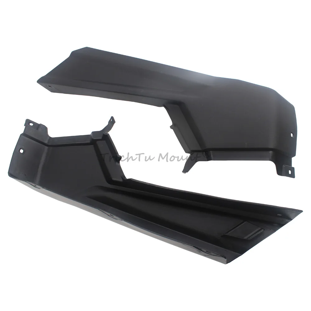 For Can-Am Maverick X3 Max Turbo R 4 Seaters 2017-2023 UTV Front Door Lateral Panel Kits Accessories ABS Matte Black