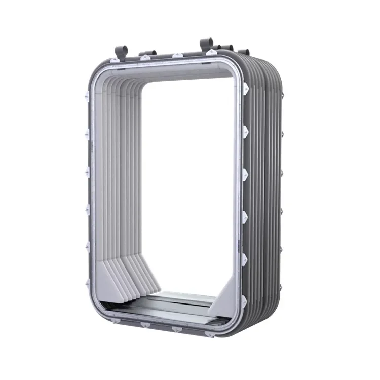 Gangia del treno di collegamento del corridoio di protezione di sicurezza per la fine del veicolo