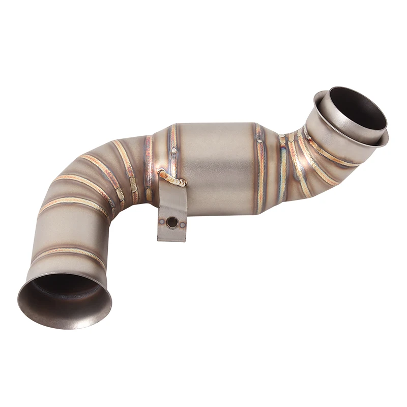 Motorcycle Modified Exhaust Escape Moto Systems Stainless Steel Mid Link Pipe Connect Muffler For Duke 790 890 890R 2020-2025