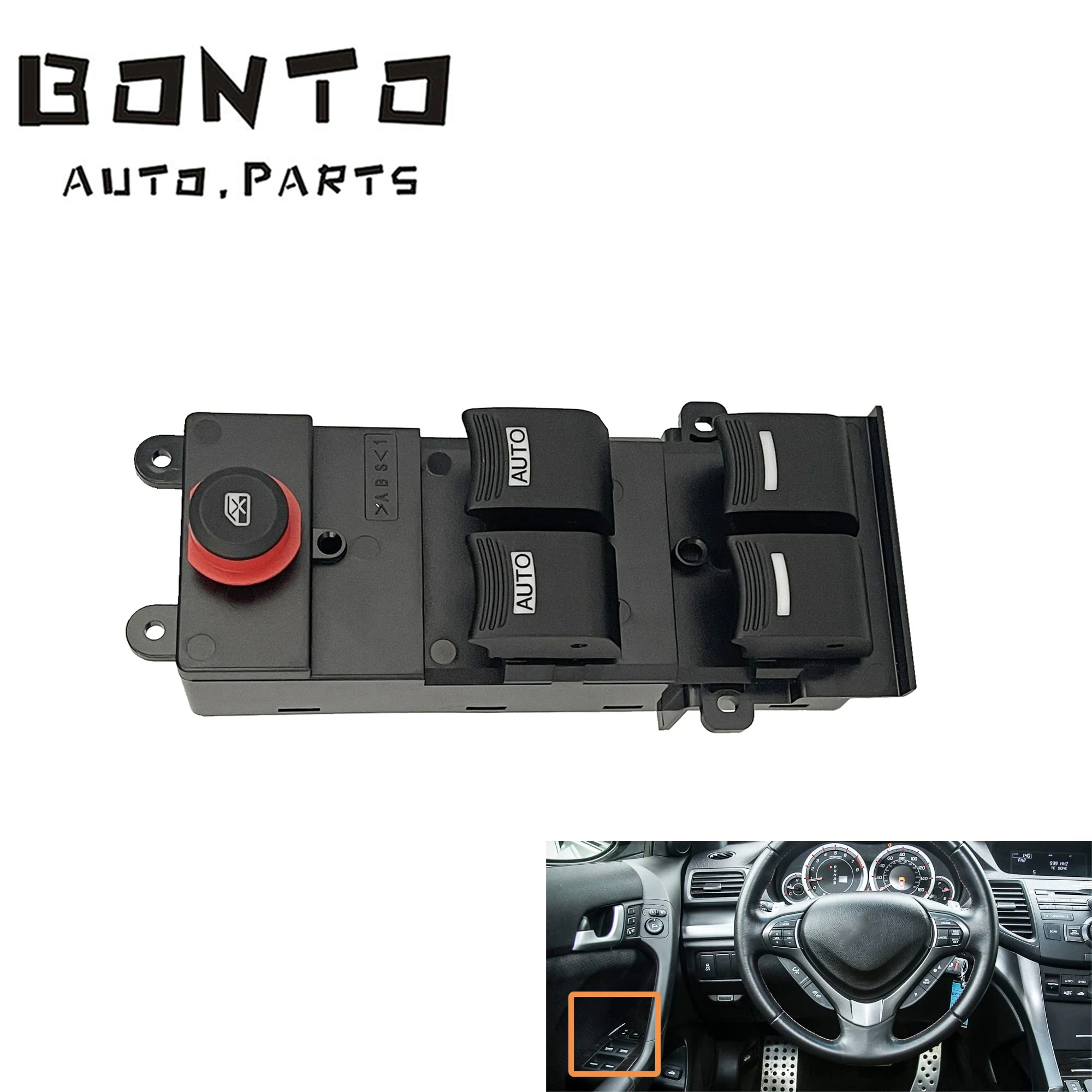 BONTO Car Left Front LHD Window Power Regulator Control Switch OEM:35750-STX-A01ZA