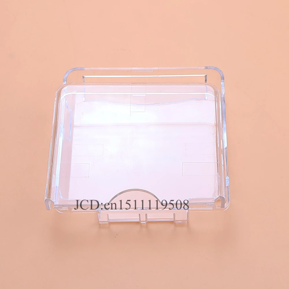 Couvercle de protection transparent en plastique de haute qualité pour GBA SP, boîtier en cristal pour Gameboy Advance SP