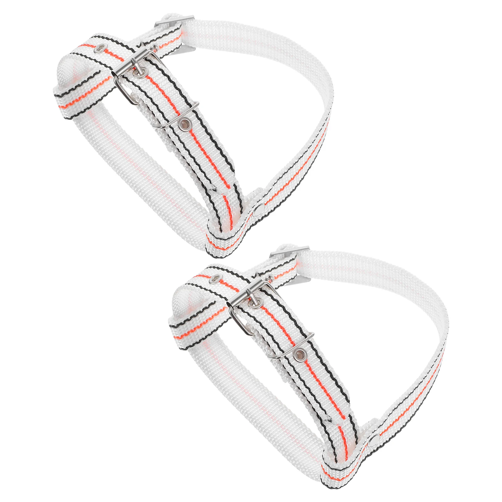

2pcs Electrician Foot Buckle Strap Polypropylene Climbing Stability Heel Adjustable NonSlip Comfort Lineman Gear Hardware