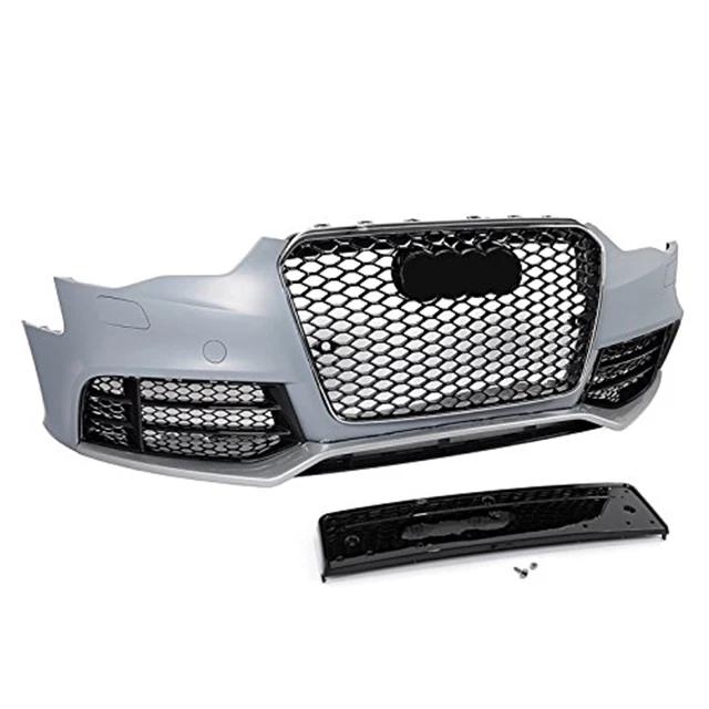 

Car bumper for A5 S5 B9 RS5 style front bumper with grill for S5 PP material car body kits 2017 -2019