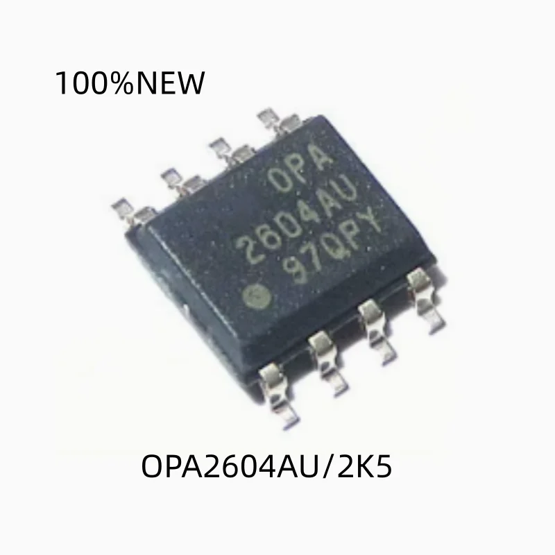 (1 Piece) 100% New Opa2604Au/2K5 Opa2604Au Sop-8 Audio Enthusiast Dual Operational Amplifier Chip