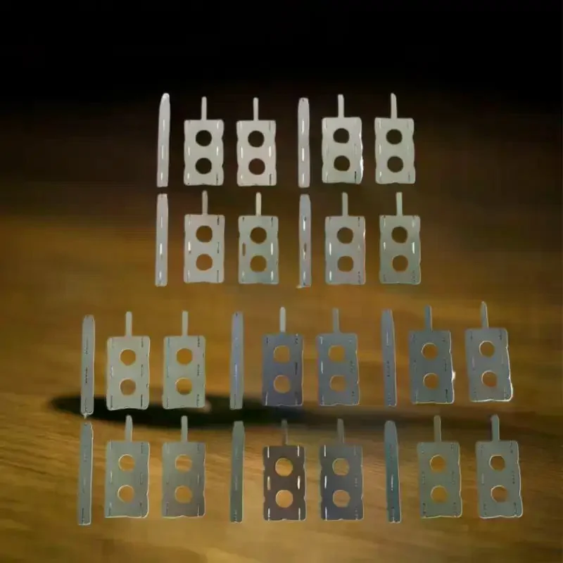 30pcs 18650 Lithium Battery Nickel Sheet 5Set Polygonal Battery Nickel Sheet For Spot Welding Machine Batteries Connection Shee