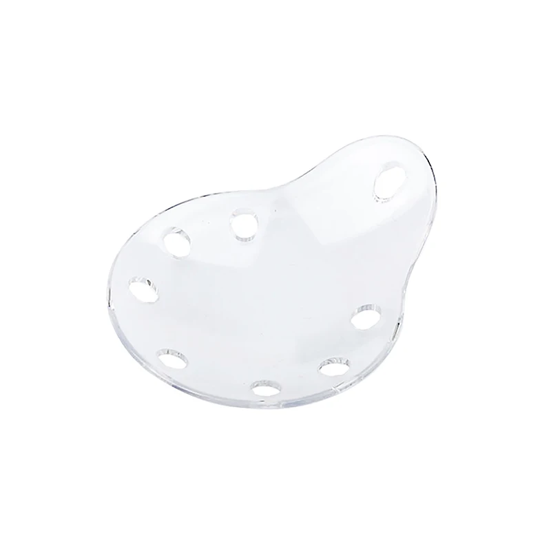 Eye Protection Eye Shield Breathable Single Eye Shield Porous Plastic Transparent Eye Shield Ophthalmic Oval Eye Shield