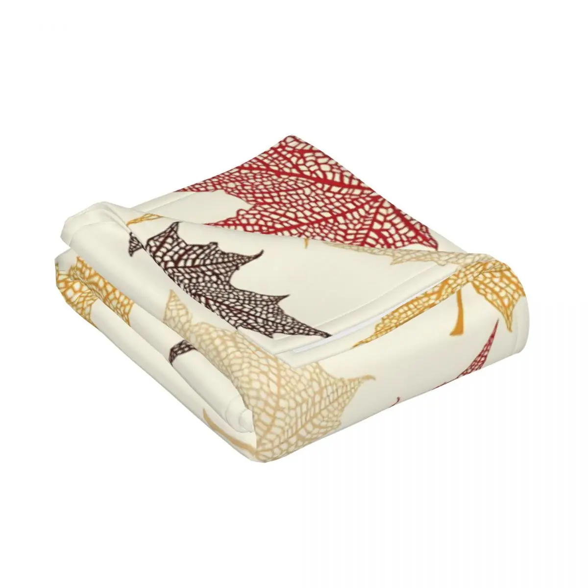 Maple Fallen Leaves Tapestry Colorful Polyester Wall Hanging Colorful Wall Decor Table Cover Mandala Tapestries