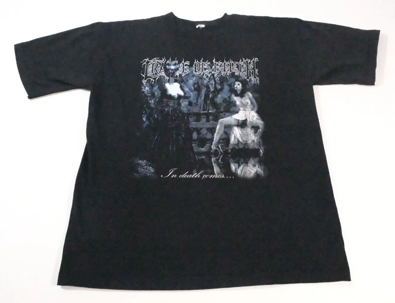 Cradle Of Filth In Death Comes T Shirt Sleeve Size L