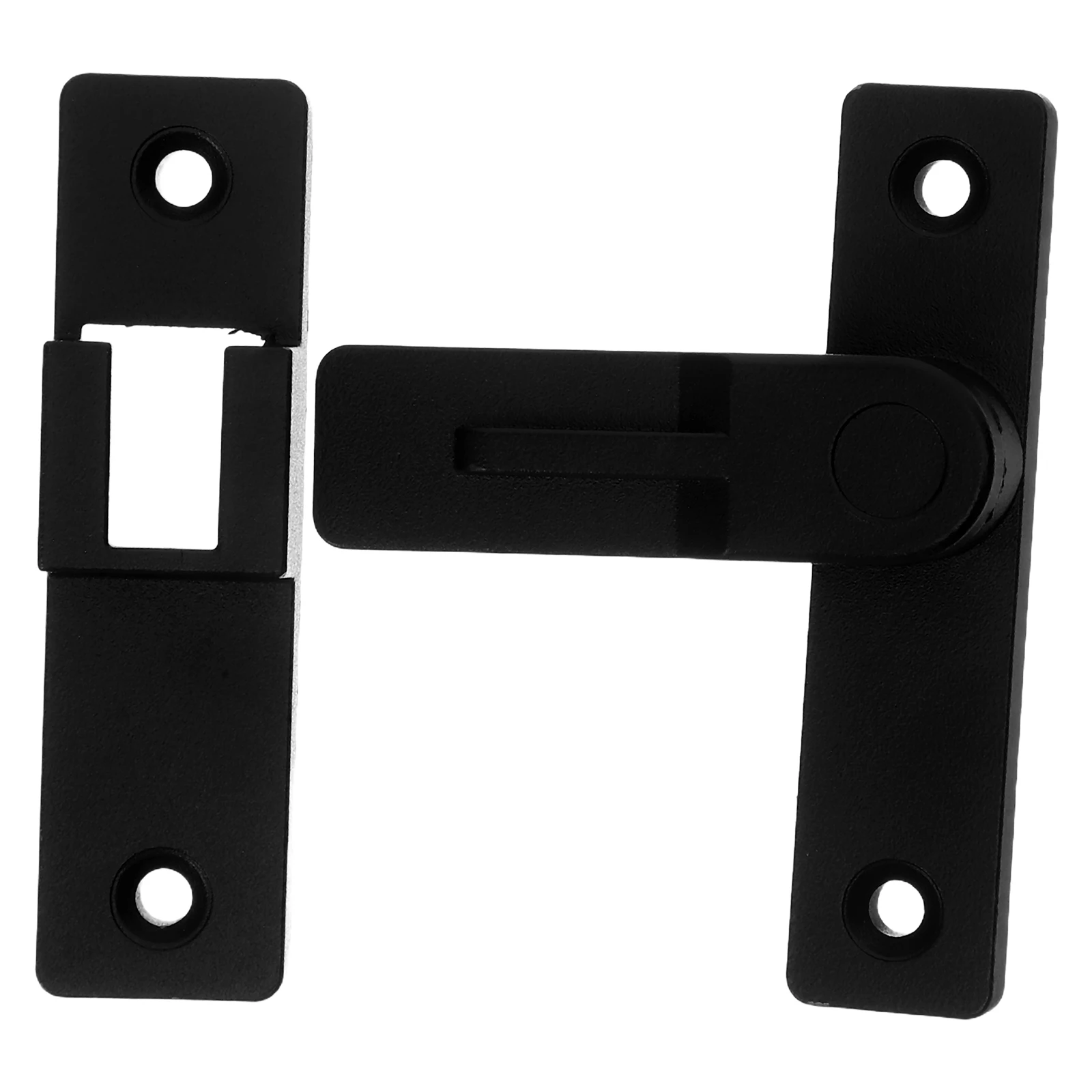 

180 Degree Right Angle Door Lock Latch Heavy Duty Zinc Alloy Sliding Barn Door Security Lock For Patio Closet Shed Fence Gate