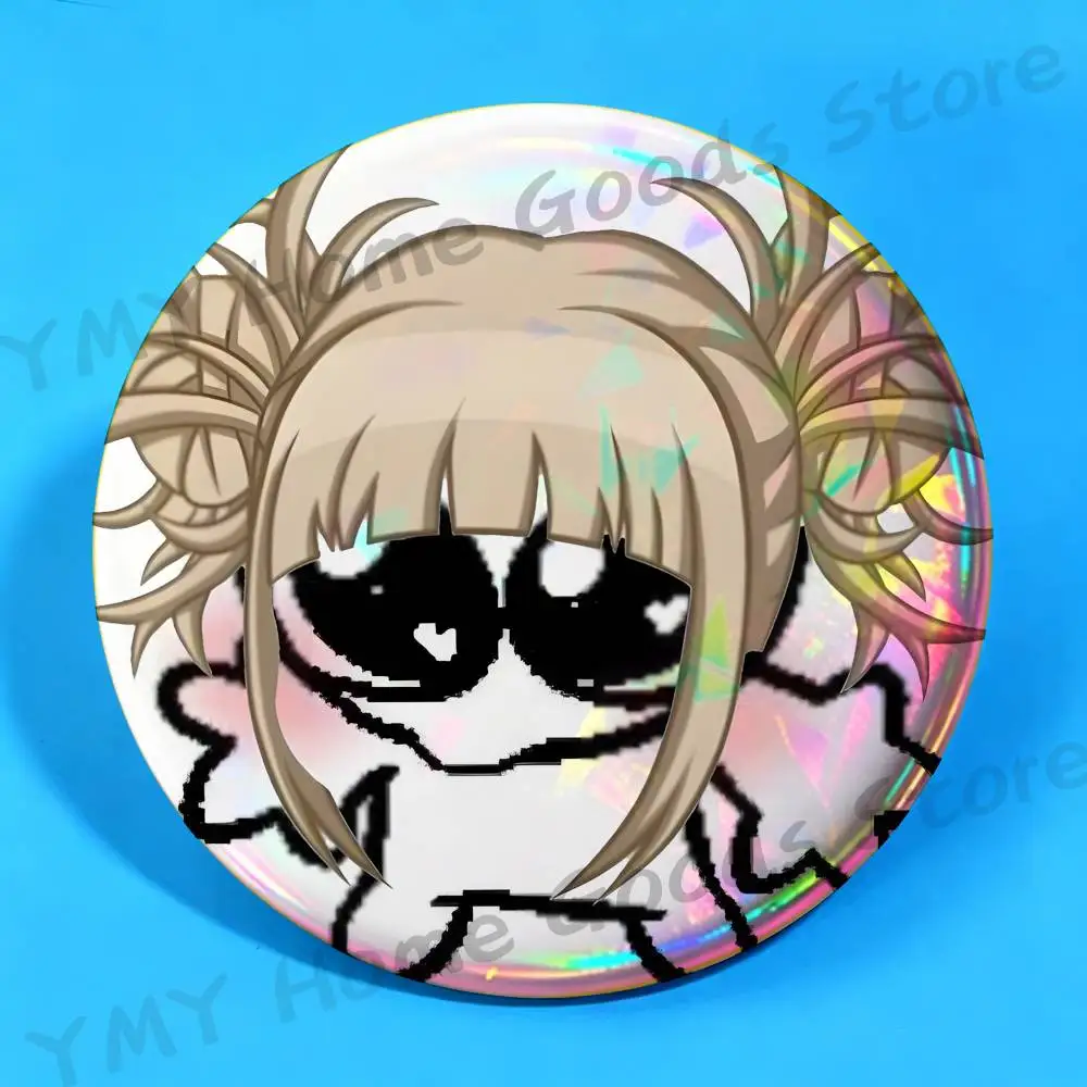 Transform Yandere T-Toga Himiko Badges Pins Button Custom Anime Role Old-school Brooches Cartoon Collar Gifts - view 4