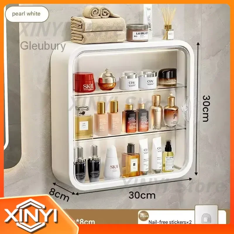 Narrow Multipurpose Simple Vanity Makeup Jewelry Shelf Storage Over Toilet Princess Schrank Lounge Furniture for Salon