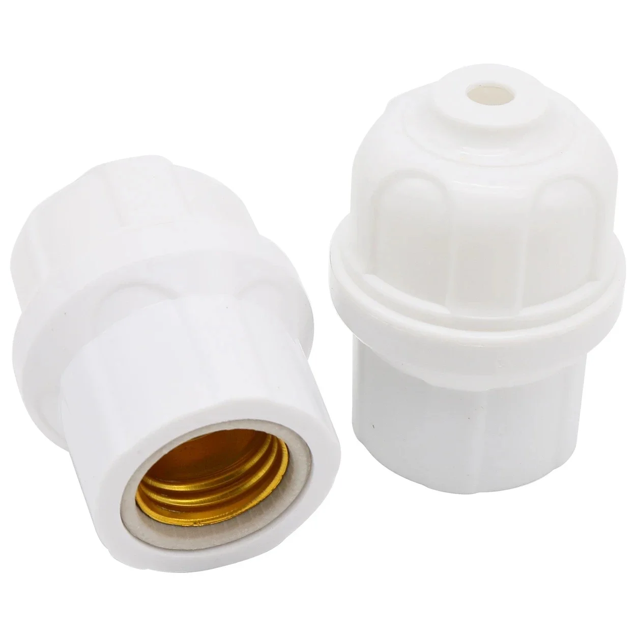 2 PCS E27 Lamp Base Screw Light Bulb Socket Adapter Bulb Connector For Farm Animal Breeding Lighting Accessories