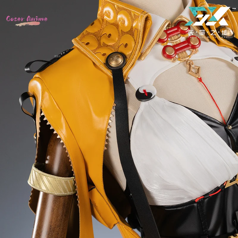 Zenless Zone Zero Yixuan Cosplay Kostüm Uniform Kopfbedeckung Ringe Yunkui Summit Halloween Party für Frauen Mädchen Karneval Requisiten