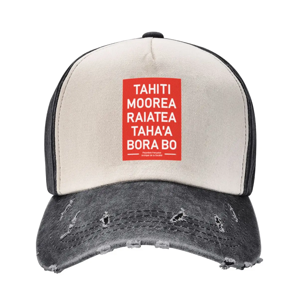 Tahiti Bora Bora Moorea Love Surf Pacific French Polynesia Baseball Cap sun hat Brand Man cap Women Hats Men's