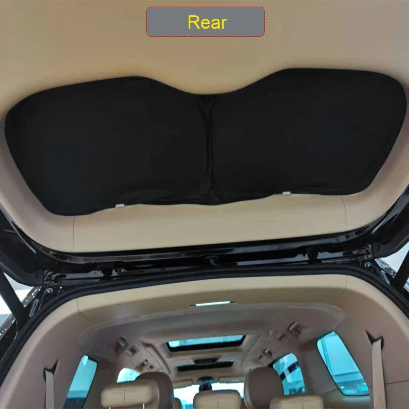 

Для VOYAH DREAM 2023-настоящее время автомобиля, черные окна, солнцезащитный козырек для конфиденциальности, авто, анти-УФ, теплоизоляция, защитный чехол, аксессуары для интерьера