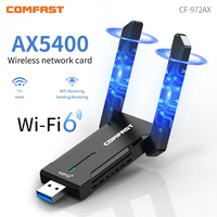 AX5400 Adaptador Wifi 6E Usb 3.0 Adapter 5Ghz/2.4G/6G Antena Wi fi 6 Para 802.11AX PC Ethernet Wireless Network Card Cle Dongle