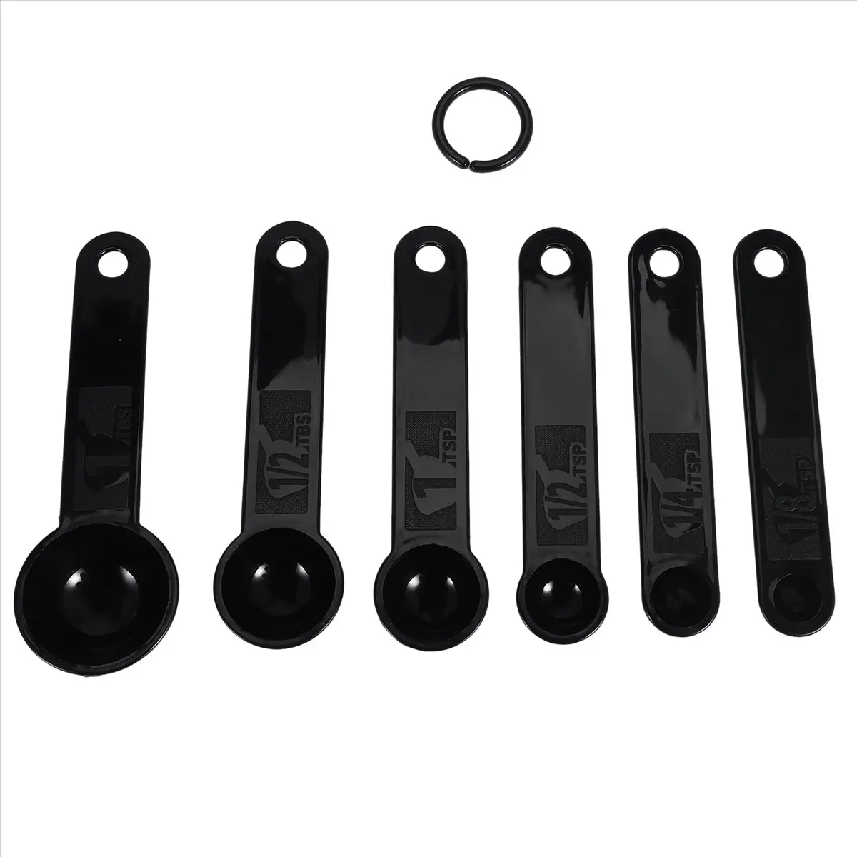 AA14 1 Set 6 pcs 1/8 -1 TBS Plastic Scoops