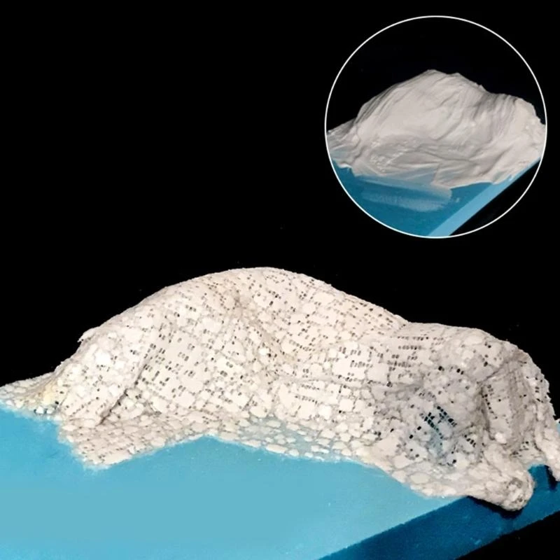 4X7B Plasters Cloth Gauze Bandages Roll for Creative DIY Artwork Belly Cast Sculpture - Image 2