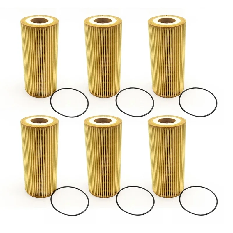 Filtr oleju samochodowego 1/3/6 PCS 06L 115562 / 06L 115562 Do Audi A3 A4 A5 A7 A8 Q5 Vw GOLF PASSAT 2.0T 1.8T POLO Akcesoria do pielęgnacji
