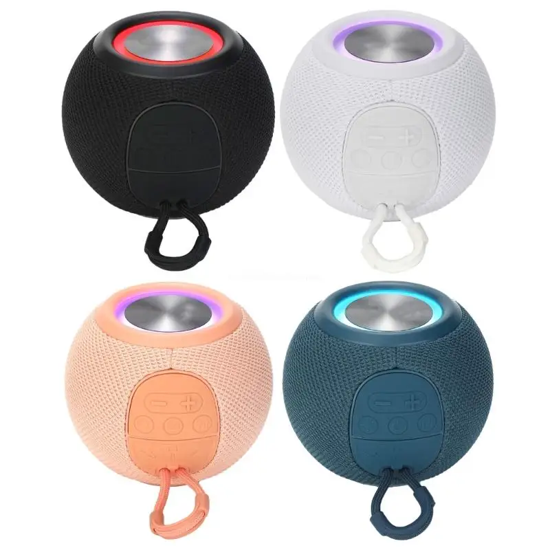 Portable Bluetooth-compatible Speakers Waterproof Wireless Speakers Loud Stereo Sound Bass for Home Outdoor Party New Dropship