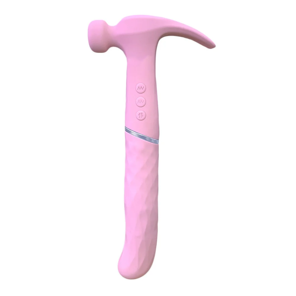 

New Design TIKTOK 3 Speeds 21 Functions G-Spot Dildo Love Hammer Vibrator Massager for Women Clitoris Stimulator