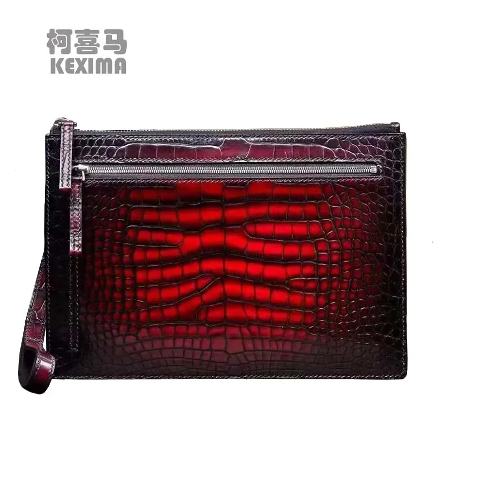 yingshang new arrival men clutch  men crocodile bag male male brush color
