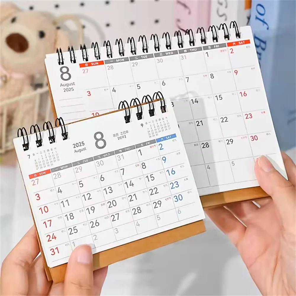 

2026 Desk Calendar Simple Daily Scheduler Planner Yearly Agenda Calendar Desktop Ornaments Notepad Office Desk Assessories