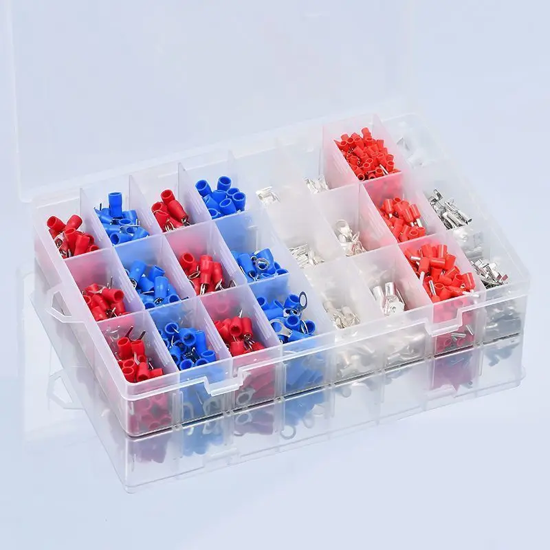 Terminal block set, cold pressing terminal combination set 24-in-1 box