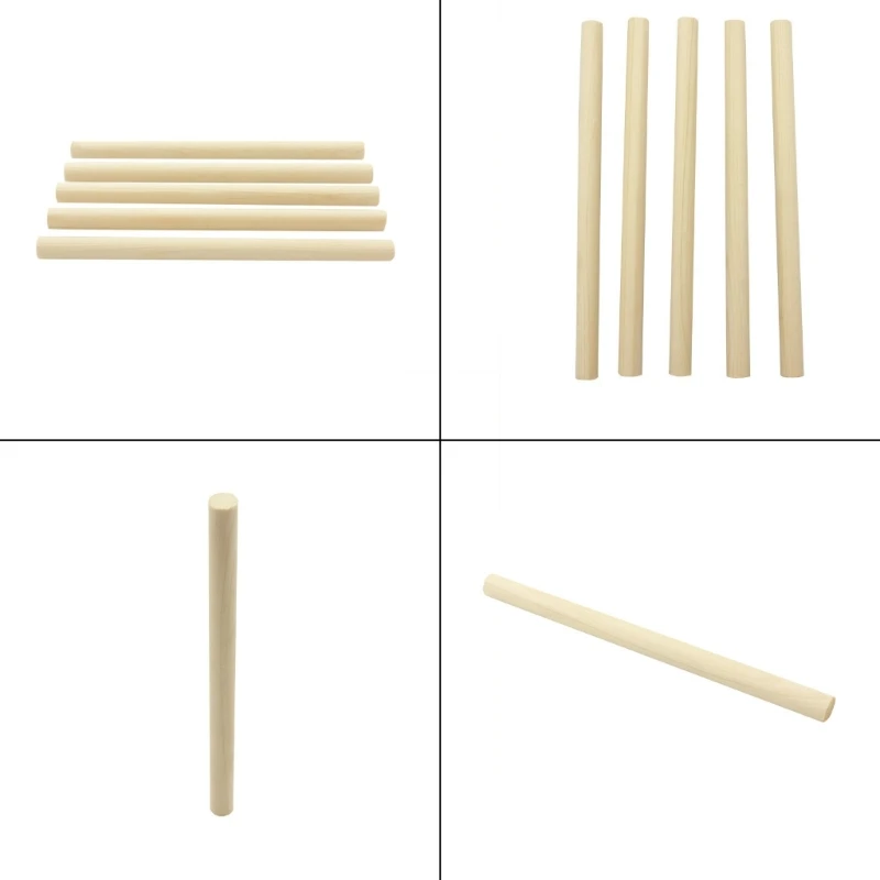 5Pcs Spruce Cello Column Beginner Cello Sound Post Setter Professional Acoustic Cello Soundpost Luthier Repair Tool