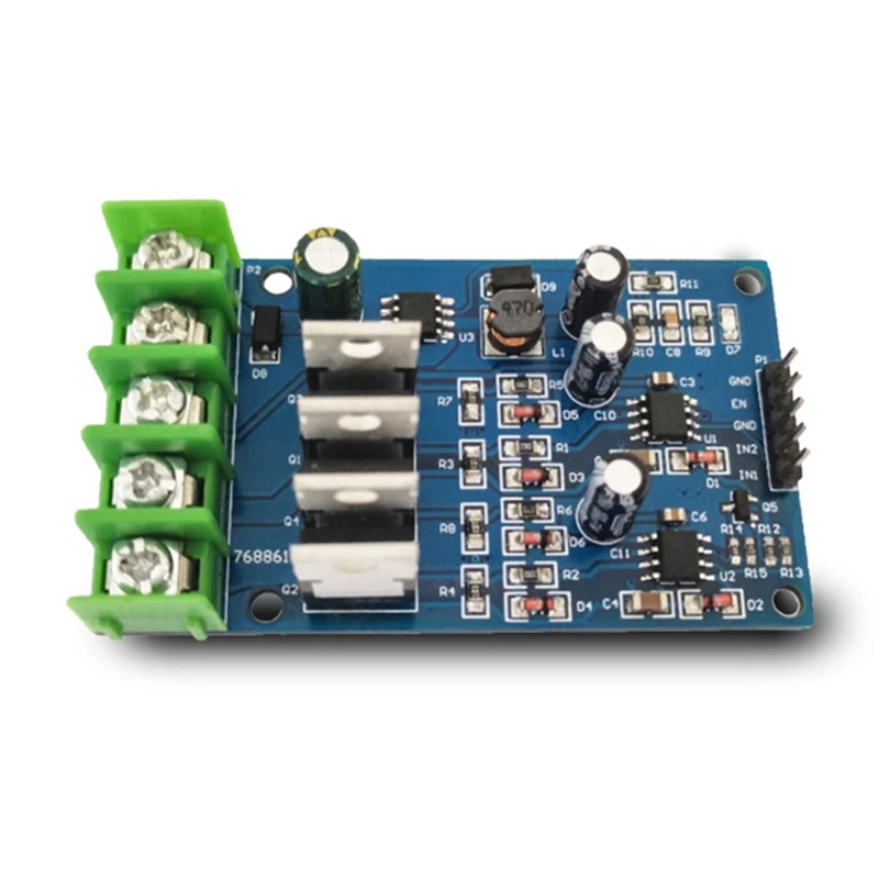 H-Bridge Motor Driver Nmos With Emergency Brake Forward Reverse 5-30V Motor Module EG2104 Motor Driver Module Durable