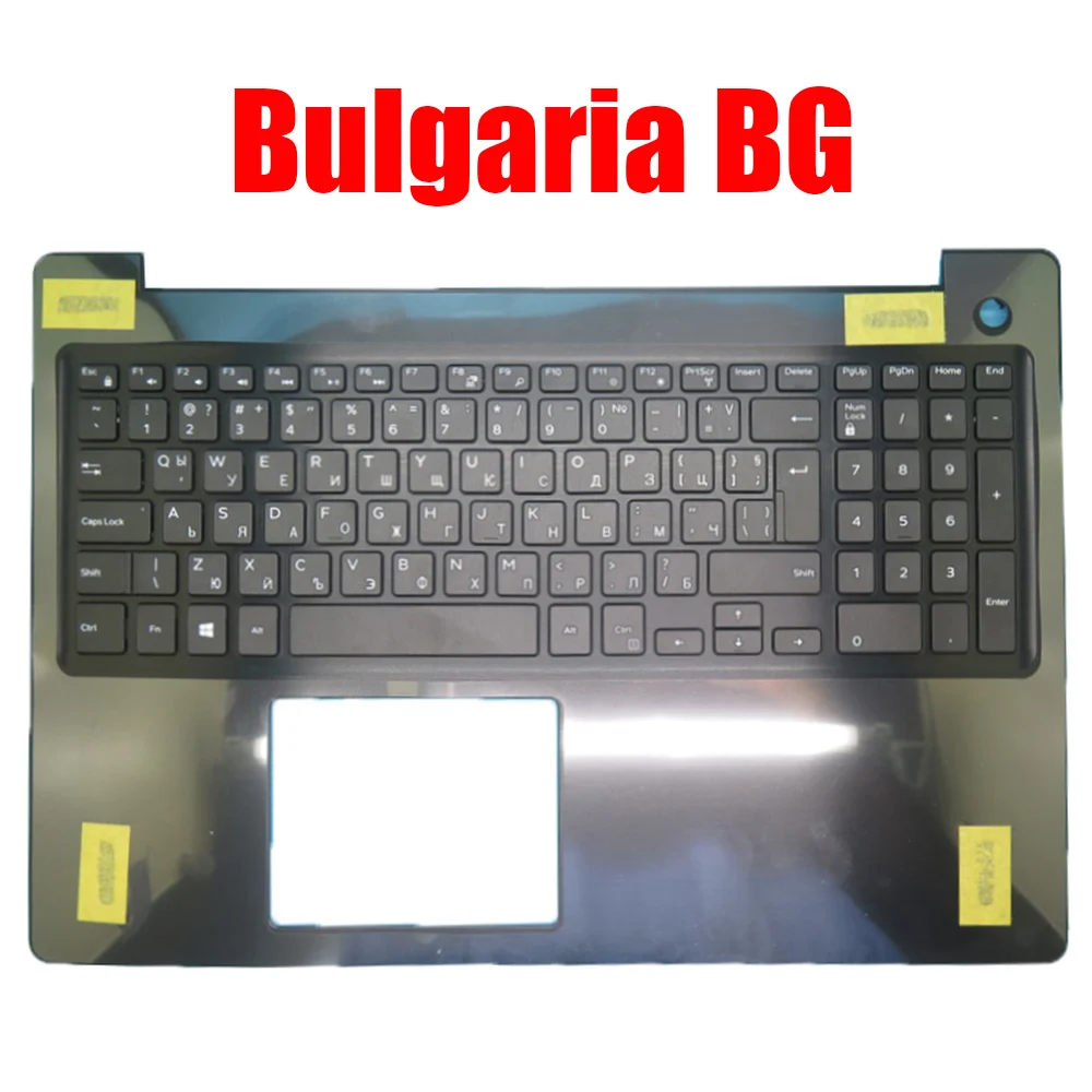 Bulgaria BG Laptop Palmrest For DELL For Inspiron 15 5570 5575 0V1H3J V1H3J 03M6MX 3M6MX 0VDFV7 VDFV7 0M1FJK 07P0W1 Keyboard New