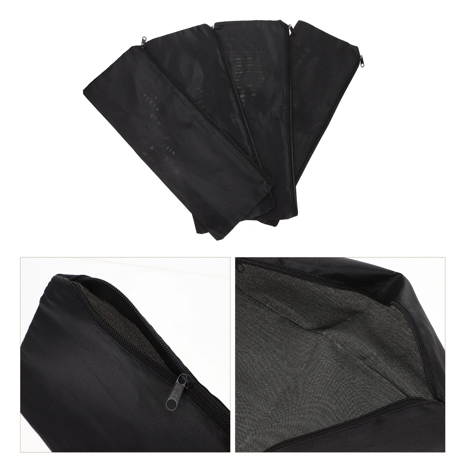 

4pcs Waterproof Outdoor Storage Bag Camping Flatware Organizer Lightweight Bbq Tool Holder Grill Accessories Container