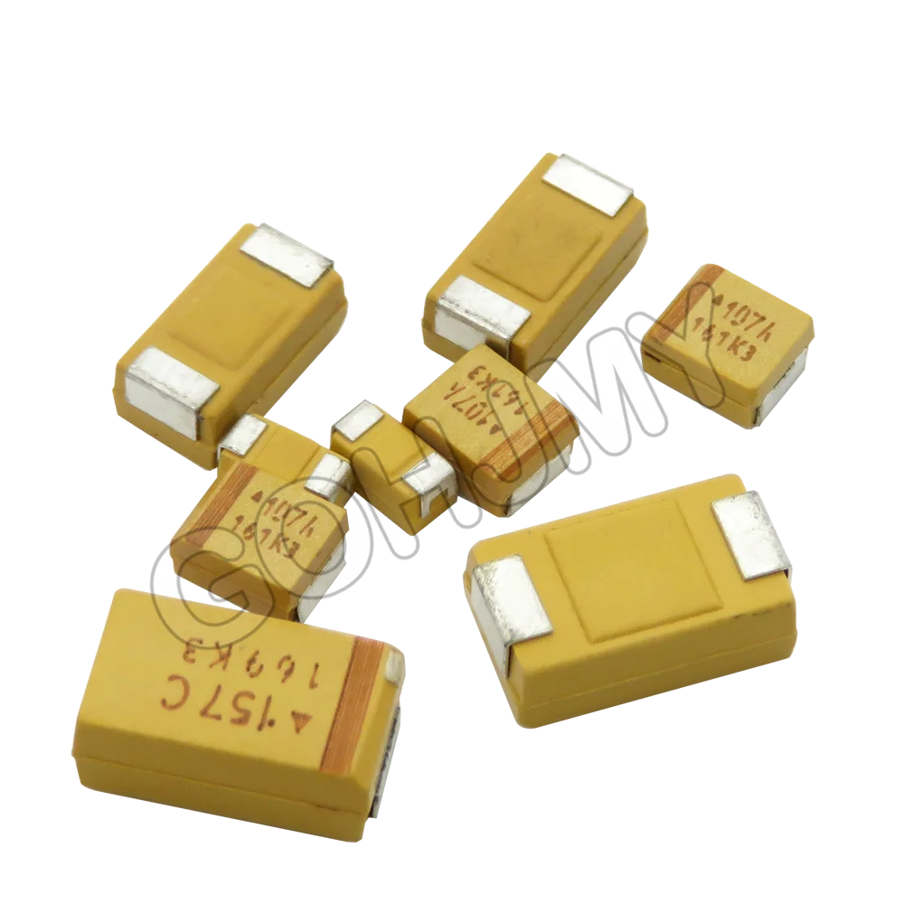 10PCS A B C D Type Tantalum Capacitor 100UF 150UF 220UF 330UF 470UF 680UF 6V 6.3V 10V 16V 25V 35V 50V 4.7/6.8/10/15/22/33/47UF