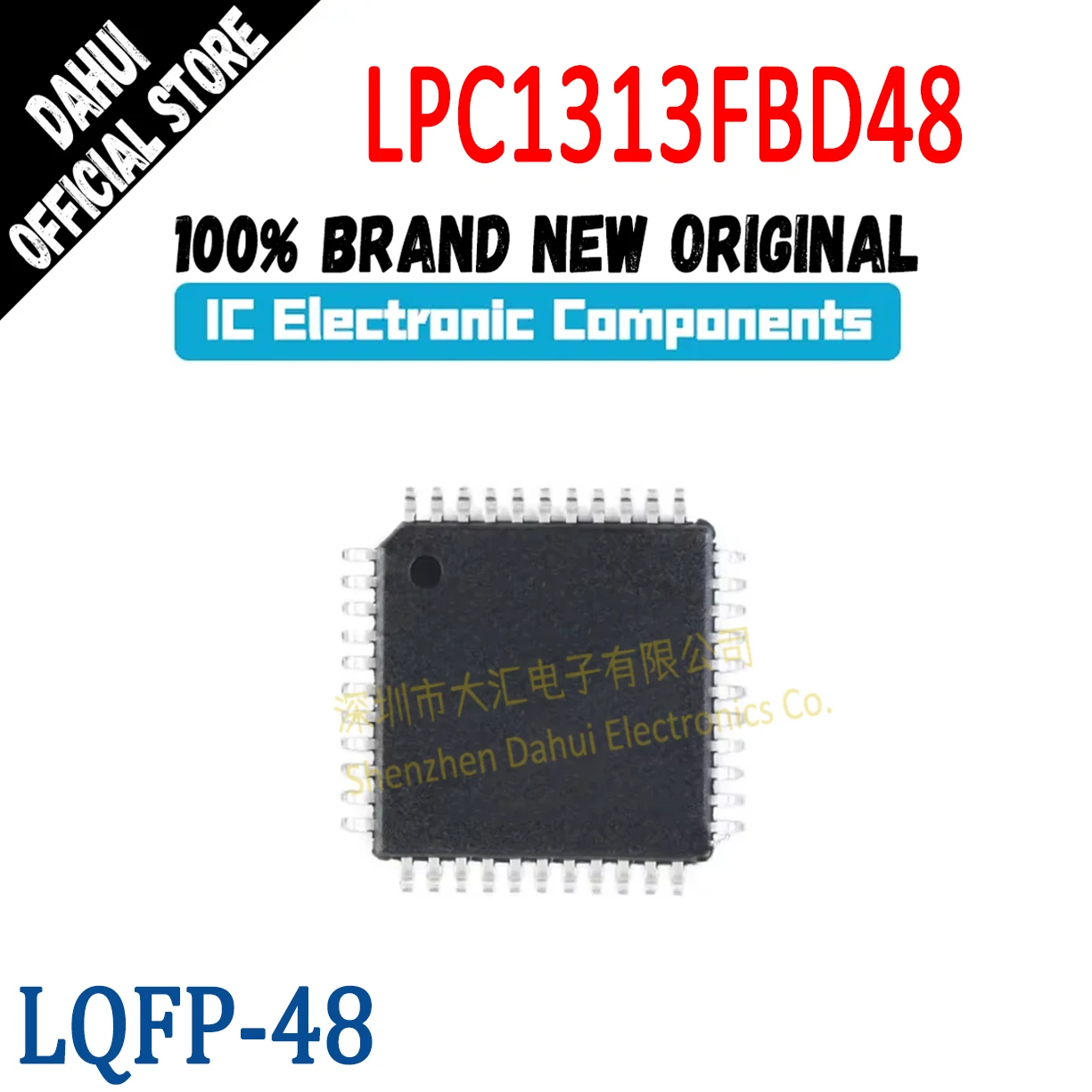 LPC1313F LPC1313FBD48 LQFP-48 32-bit Microcontroller Imported Single-chip Microcomputer New Original