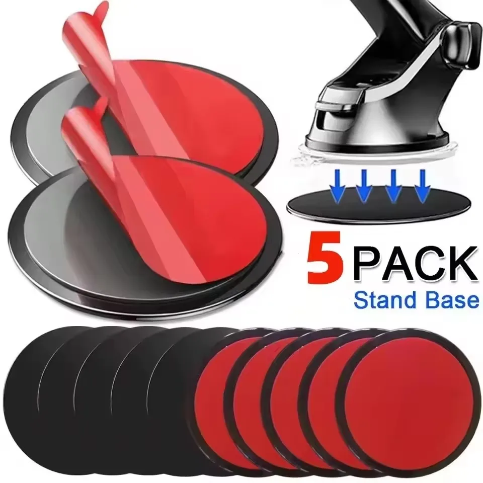 Universal Dashboard Adhesive Sticky Pad Set for Suction Cup Grip Car Mount Replacement Dash Camera Windshield Phone Holderstands