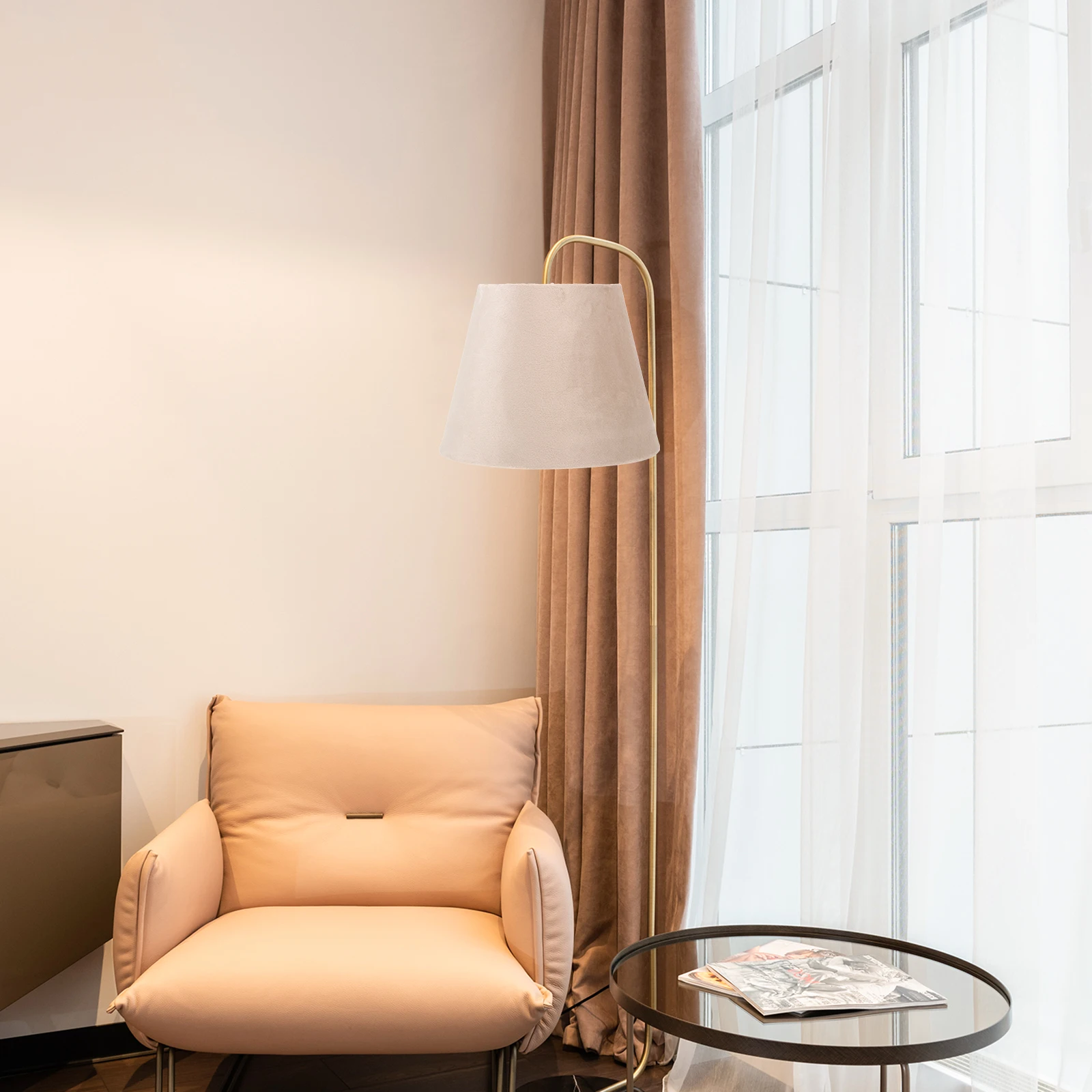 

1 шт. абажур, декоративный светильник, простой аксессуар для настольной лампы, замена для дома, спальни, лампа, декоративное крепление для освещения