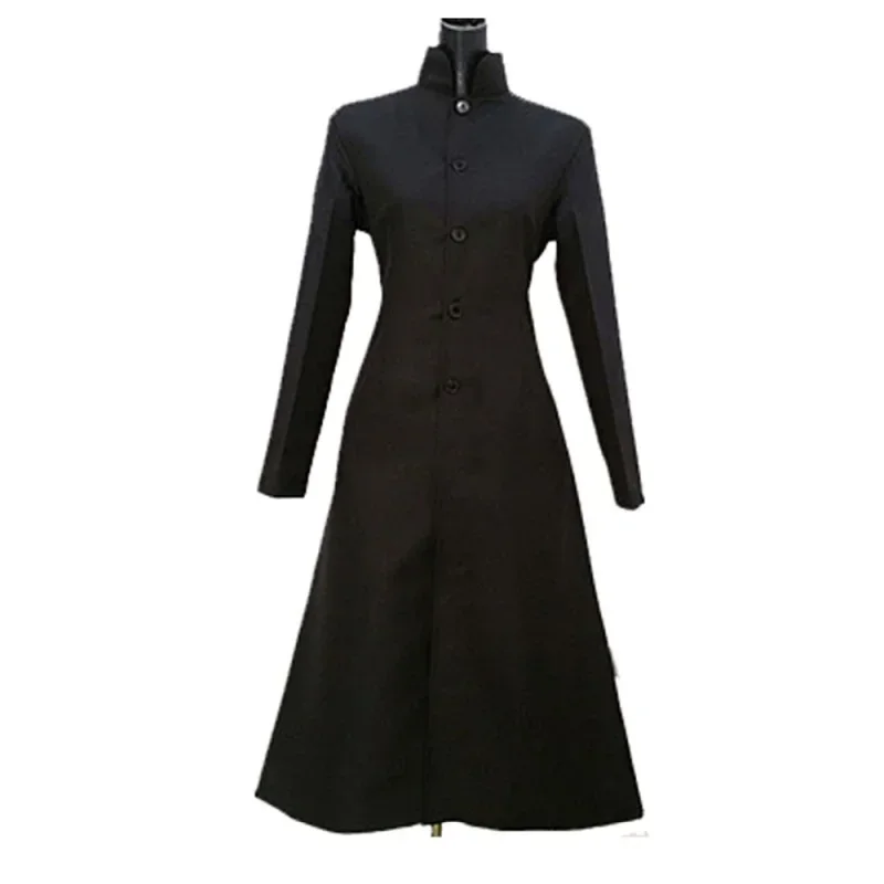 2019 matrix black cosplay costume neo trench coat