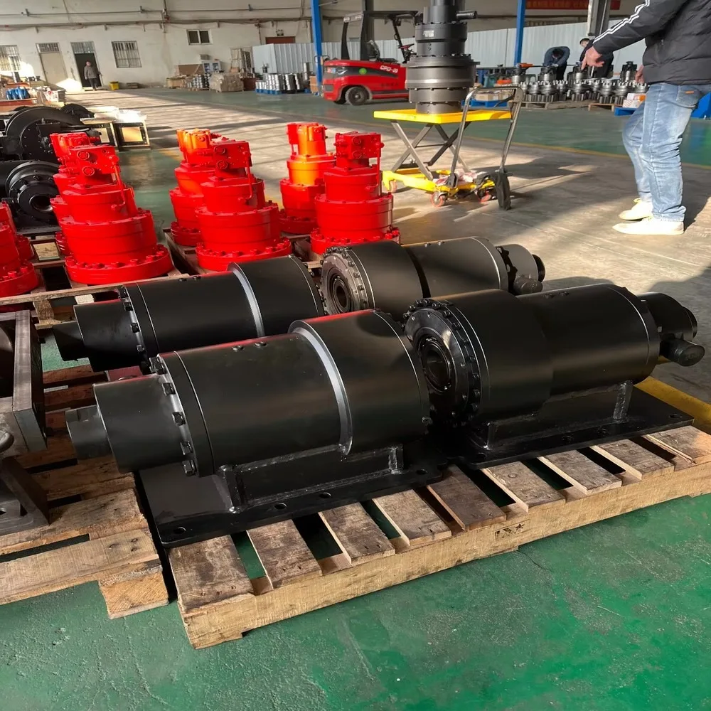 Hydraulic Power Head for Rotary Drilling Rig Crawler Excavator Geological Exploration Core Drilling Tool