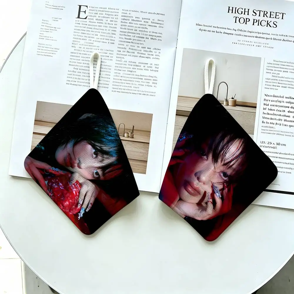 Kpop Singer YVES Multi-scene Polyester Cotton Towel, Hanging Hand Wiping Cloth for Kitchen Bathroom Hotel