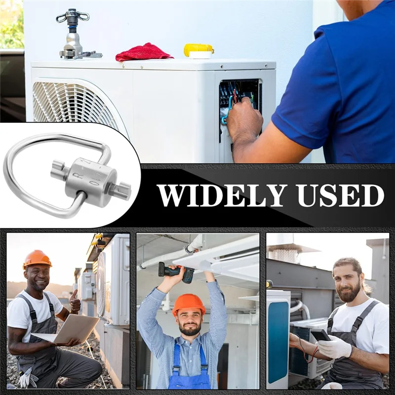 

【People Favorite】HVAC Locking Cap Key, Versatile Tool For Locking Key Tamper Multi Key For HVAC 410A And R22 For Refrigerant Saf