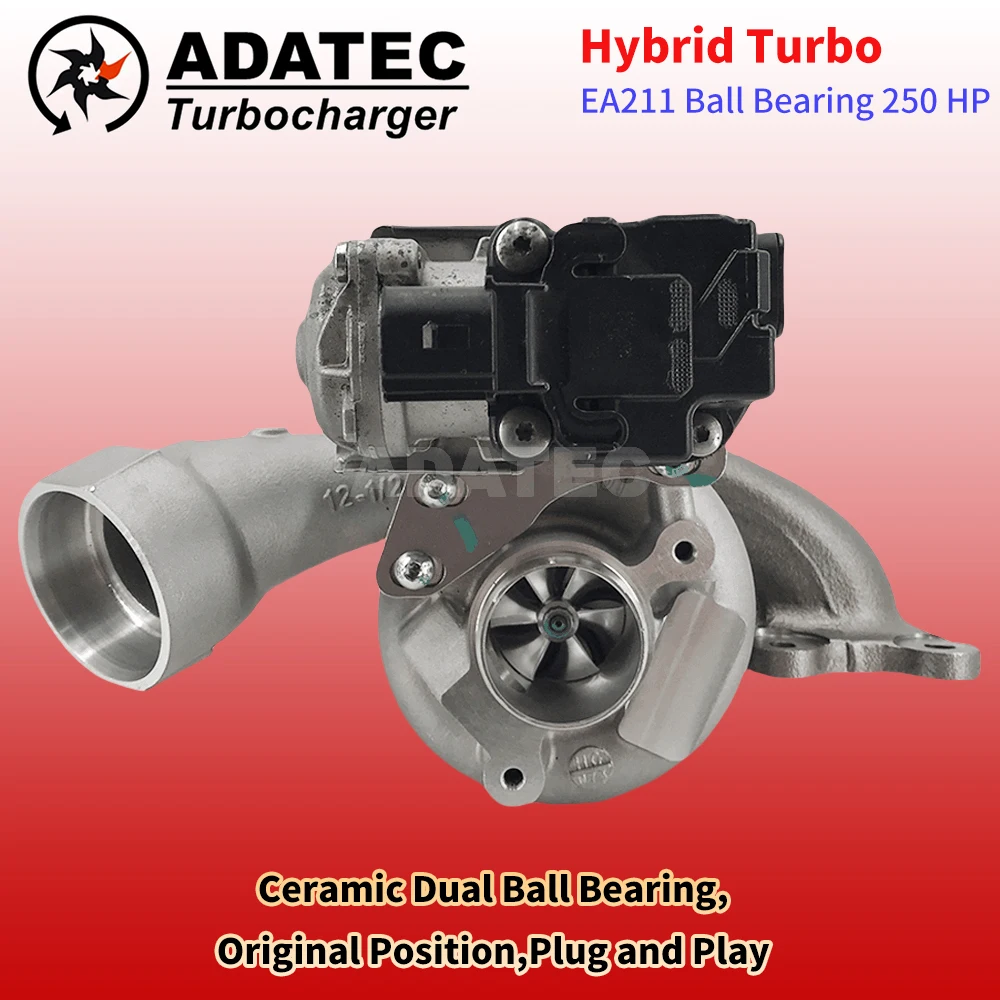 Upgrade Turbocharger EA211 163897000000 4E145702G 04E145702H Hybrid Turbo For Audi A3 Q3 1.4 TSI Golf Passat CSSA CSTA DBVA KP38