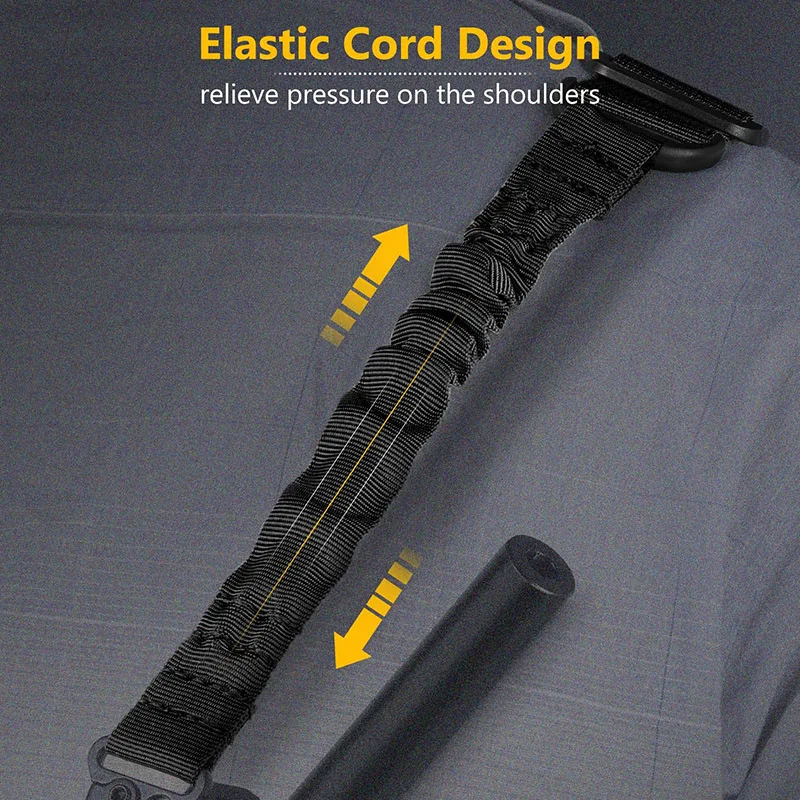 بندقية الصيد التكتيكية نقطتين الرافعة مع 2 حزمة المضادة للدوران حبال يدور الإفراج السريع وتركيب طول القاعدة قابل للتعديل #4