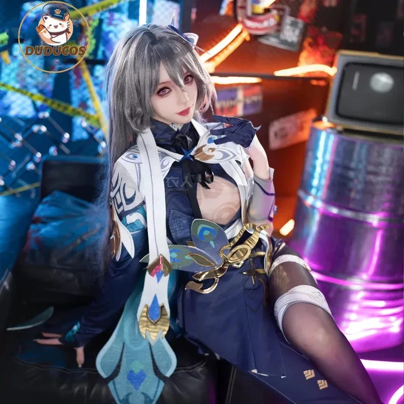 

DUDU R Game Honkai Impact 3 Cosplay Vita Cosplay Costume Hair Wig Dress Full Set Vita Women Halloween Christmas Roleplay Suit