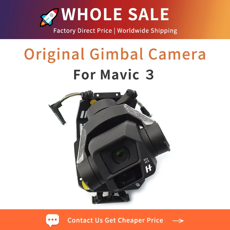 Wholesale Gimbal Assembly with Camera for Mavic 3 Replacement PTZ Camera Module-In Stock Drone Spares Ask for Bulk Discount