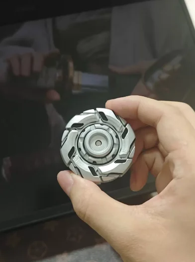 Scepter Irritable 08 Dual Axis Linked Armor Opening Fidget Spinner EDC Toy For Daily Leisure Stress Relief Play