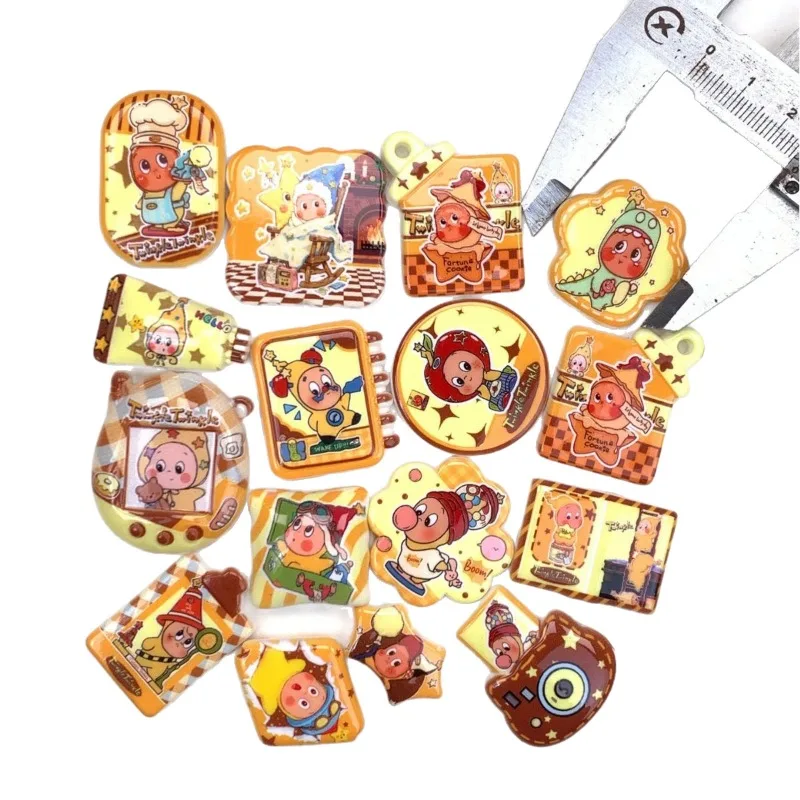 Pokemon Through-hole Double-sided Printing Beads Accessory Theme Series Mobile Phone Chain Bag Hanging DIY 4mm - Image 5