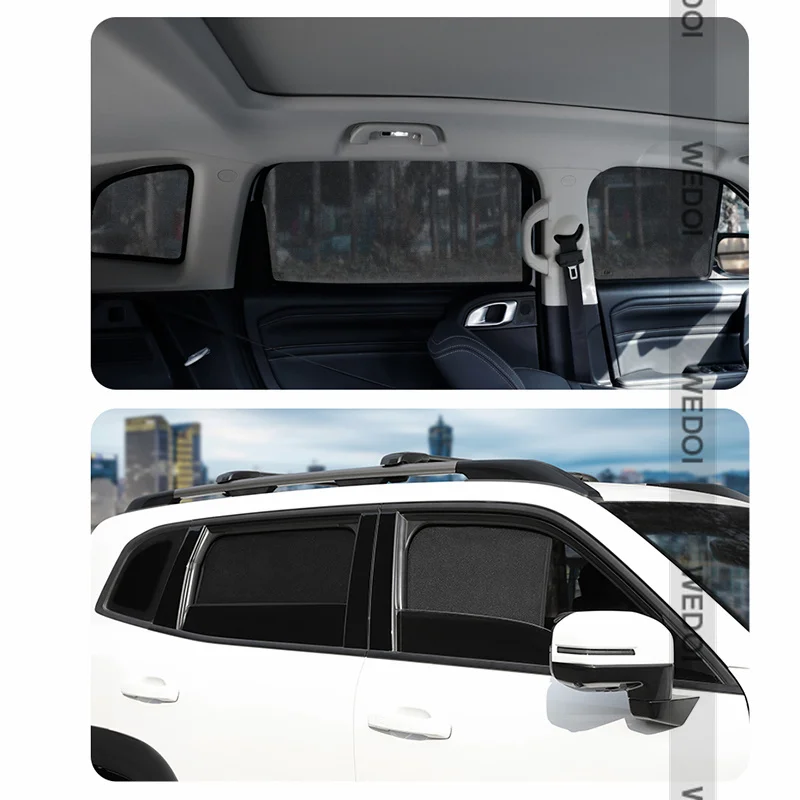 New Hot Sale Sunshade Magnetic for Toyota PRIUS  50 Car Side Window Curtain 5pcs/set Summer Strong Sunscreen Accessories