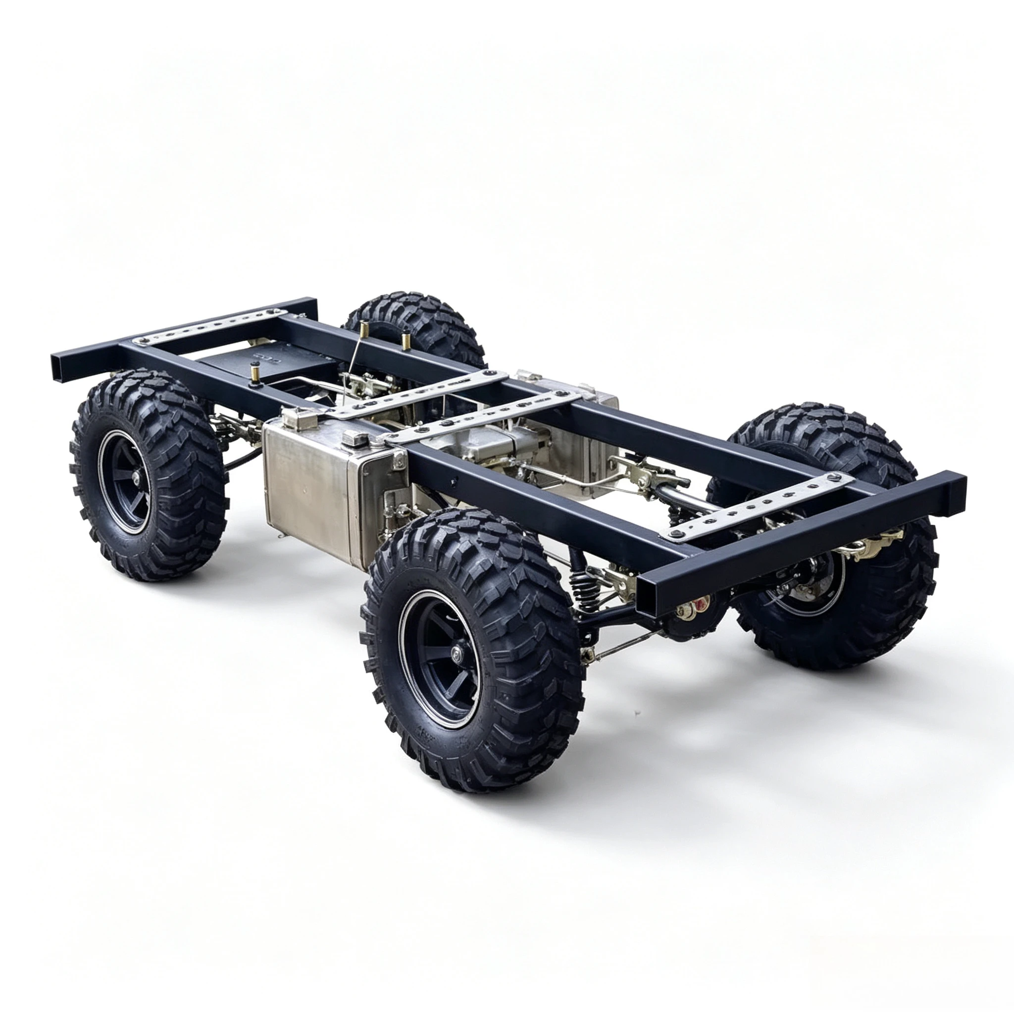 For Four-Stroke Single Cylinder Engine Frame, DIY Power Chassis Bracket, Non-Climbing Structural Support Stand